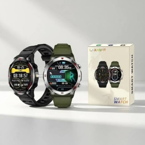 GT11 Round Dial Rugged Smart Watch with Bluetooth Calling