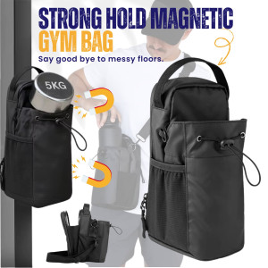 Magnetic Gym & Sports Sling Bag (Without Bottle)