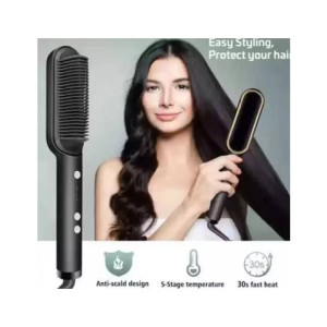 Afreeto 2in1 Hair Brush Curling Comb 