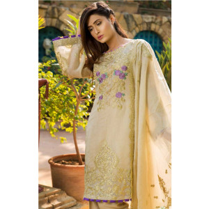 Haya Embroidered Collection 3 Piece (0013)