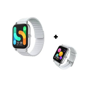 Haylou RS4 Plus Smart Watch With Dual Straps (Magnetic + Silicone)