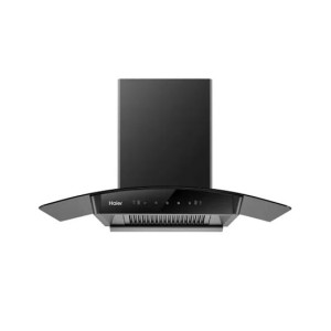 Haier Arc Shape Glass Hood Silver (HCH-9022 G)