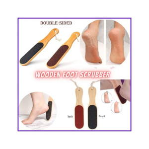Afreeto Wooden Heel Scrubber