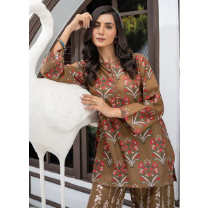Ahlam Heritage Harmony Printed Lawn Kurta 1-piece