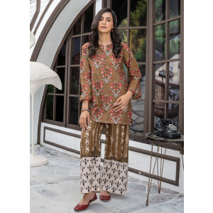 Ahlam Heritage Harmony Printed Lawn Kurta 1-piece