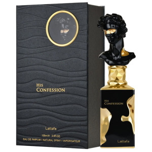 Lattafa His Confession Eau De Parfum 100ml For Men