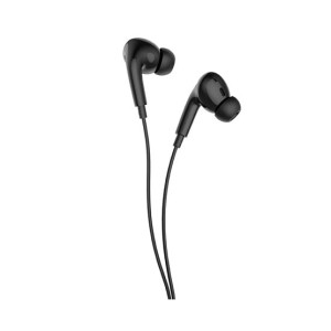 Hoco Crystal Sound Type-C Wired Earphones Black (M101-Pro)