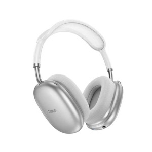 Hoco Pleasing Wireless Bluetooth Headphone Silver (W55)