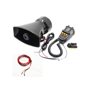 Muzamil Store Car Electronic Speaker With MIC Houter 100Watt