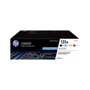 HP 131A Toner Cartridges (CF210AQ1) Pack Of 4