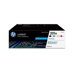 HP 201A LaserJet Toner Cartridges Pack Of 4 (CF400AQ1)