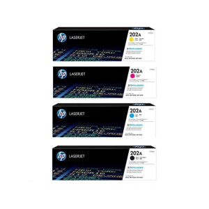 HP 202A LaserJet Toner Cartridge Pack Of 4