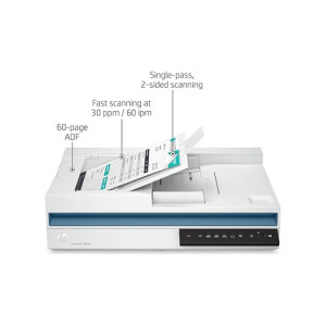 HP ScanJet Pro 3600 f1 Scanner (20G06A) - Refurbished