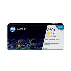 HP 650A Laserjet Toner Cartridge Yellow (CE272A)