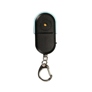 HR Trader Anti-Lost Alarm Key Finder Key Chain Blue