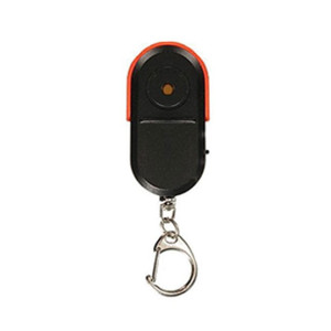 HR Trader Anti-Lost Alarm Key Finder Key Chain Red