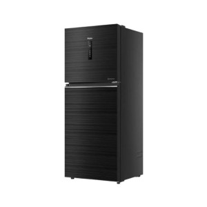 Haier Twin Inverter IOT Freezer-On-Top Refrigerator 11 Cu Ft Black (HRF-458TIFBU1)