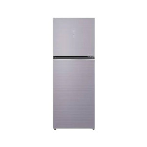Haier Twin Inverter IOT Freezer-On-Top Refrigerator 11 Cu Ft Grey (HRF-458TIFGU1)