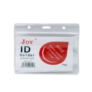 Afreeto Transparent ID Card Cover - 10 Pcs
