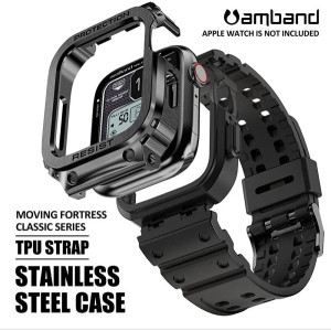 Amband Apple Watch Band & Case Comet Black (AMT-2980)