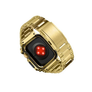 Amband Stainless Steel Apple Watch Band & Case Saturn Gold (AMT-3039)