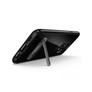 Spigen Ultra Hybrid S Crystal Clear Case For Galaxy S9 - Black (AMT-9844)