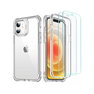 ESR Alliance Tough Case with 2 Screen Protector For iPhone 12 Mini Clear (AMT-0475)