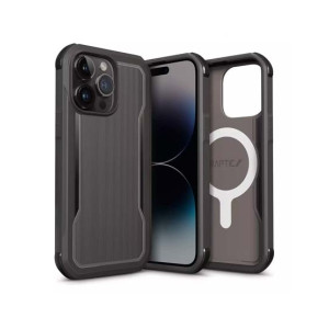 Raptic Fort MagSafe Case For iPhone 14 Pro Charcoal (AMT-8499)