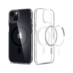 Spigen Ultra Hybrid Mag Black Case For Apple iPhone 13 (ACS03529)