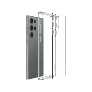 Spigen Ultra Hybrid Case For Galaxy S23 Ultra Crystal Clear (ACS05617)