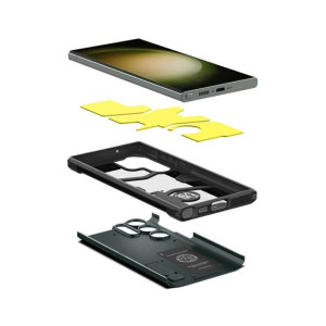 Spigen Tough Armor Case For Galaxy S23 Ultra Abyss Green (ACS05625)
