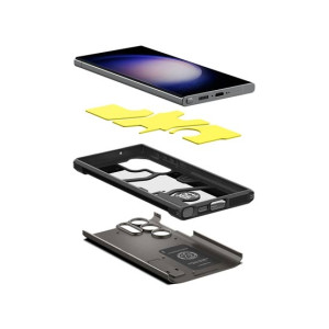 Spigen Tough Armor Case For Galaxy S23 Ultra Gunmetal (ACS05624)