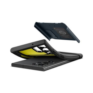 Spigen Slim Armor Case For Galaxy S23 Ultra Metal Slate (ACS05640)