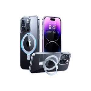 Torras UPRO OStand Magnetic Case For iPhone 14 Pro Clear (AMT-6774)