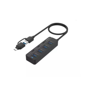Amaze Type - C + USB 3.0 7 Port Hub Black (A327)