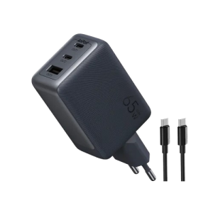 Oraimo Hyper GaN 65 65W Wall Charger Black (OCW-7652E+116CC)