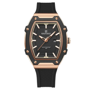 Naviforce Blossom Date Watch For Women Black (NF-8069-2)