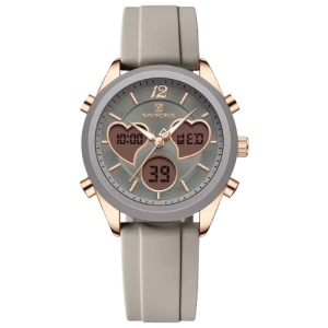 Naviforce Elegant Heart Watch For Women Grey (NF-5045-16)