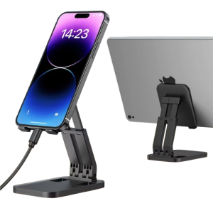 Muzamil Store Foldable Table Mount PC Tablet Cell Phone Holder