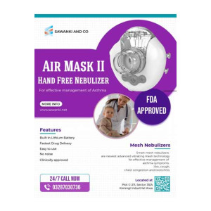 Feellife Air Mask II Hand Free Mesh Nebulizer