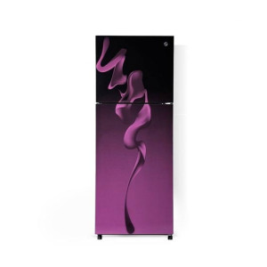PEL Glass Door Freezer-on-Top Refrigerator 6 Cu Ft Purple Blaze (PRGD-2000)