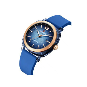 Naviforce Zoya Elegance Watch For Women Blue - (NF-6111-2)