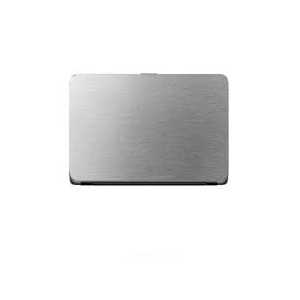 Muzamil Store Universal Laptop Protector Steel Texture - Silver