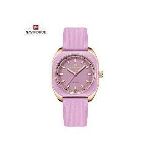 Naviforce Glamour Time Watch For Women Pink (NF-5061-5)
