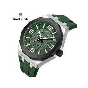 Naviforce Lumidate Edition Watch For Men Green (NF-8079-7)