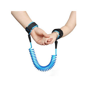 Muzamil Store Child Band Hand Safety Strap Baby Kids Bracelet Blue