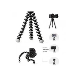 Muzamil Store Gorilla Camera And Mobile Tripod Stand 811 - Black