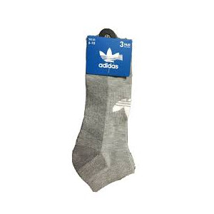 Adidas Performance Trainer Socks Low Rise Grey - 2 Pair Set