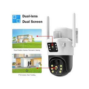 SS Mart Dual Lens Outdoor Waterproof Wifi Pro CCTV Camera