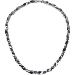 EvaEsh 19 Inch Health Therapy Hematit Necklace For Women